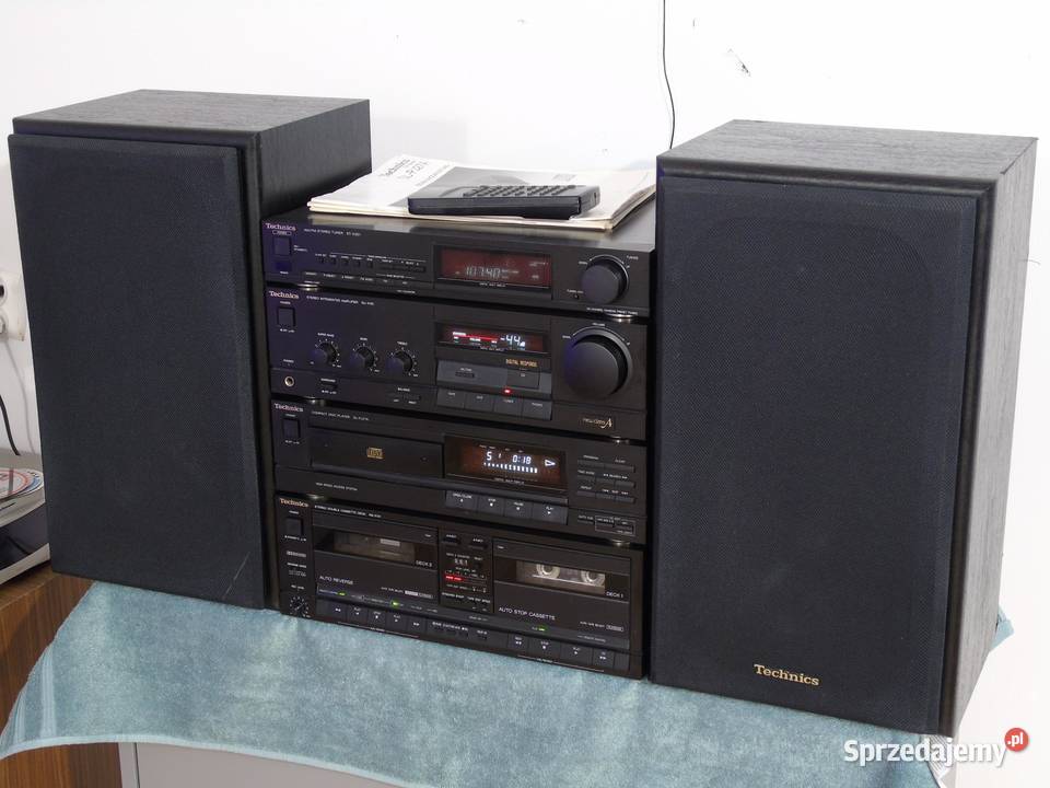 Wieża Technics SAX101 pilot kolumny DOSTAWA Jasło