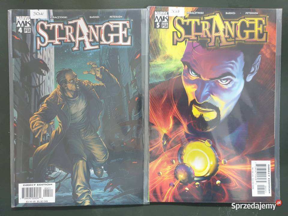 Strange zestaw 5 oryginalnych komiksów Marvel Gdynia