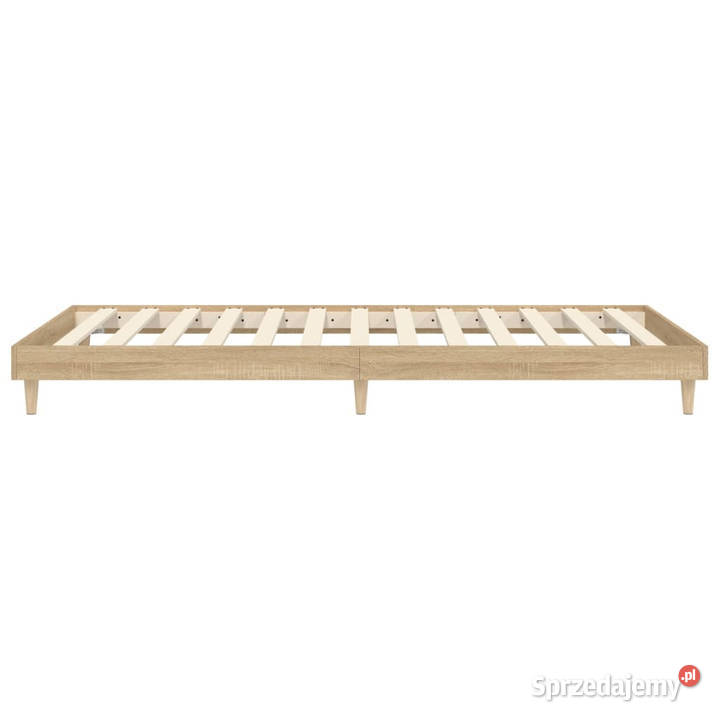 Łóżko bez materaca dąb sonoma 75x190 WM832104 mazowieckie Warszawa