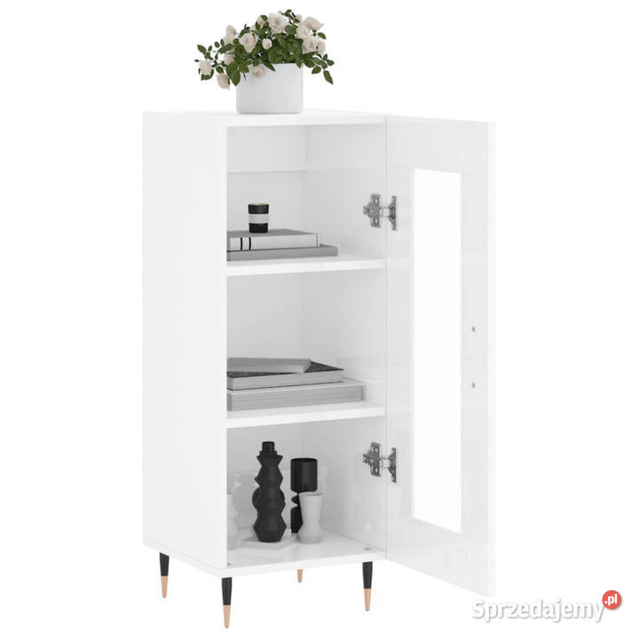 Szafka biała połysk 345x34x90 materiał Warszawa
