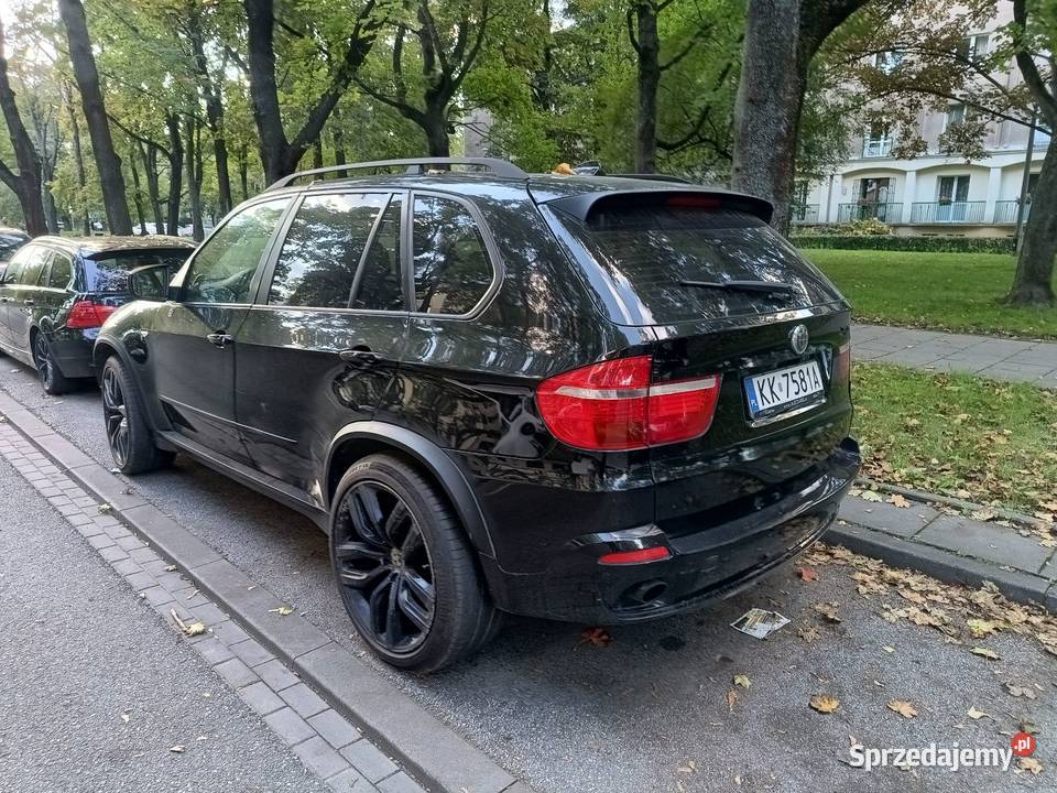 BMW X5 e70 30 d automat xdrive SPRZEDAM ZAMIENIE czarny Kraków