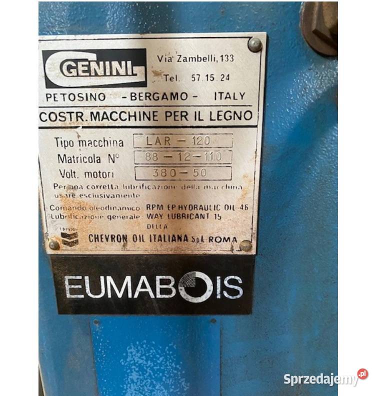Szlifierka Genini automat Wejherowo sprzedam
