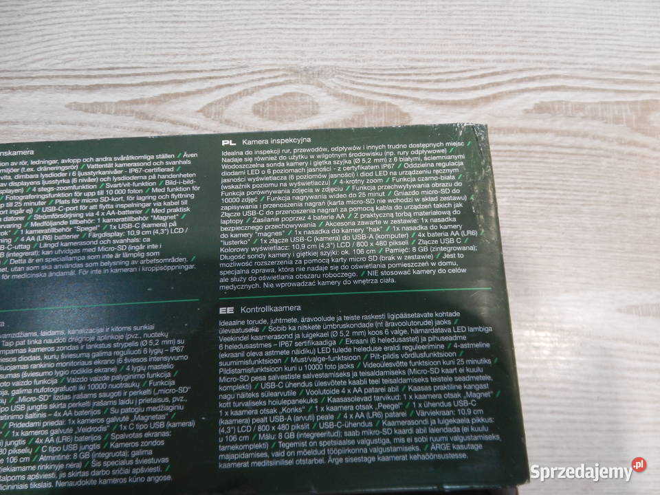 Kamera inspekcyjna Parkside PKIK 43 A2 Leżajsk