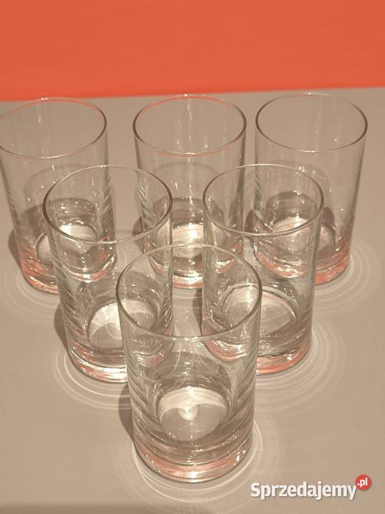 Szklanki literatki PRL wielkopolskie sprzedam