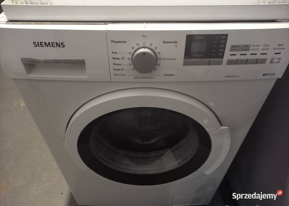 Siemens IQ500 WM14q371EX WCM62 1400min śląskie Cynków