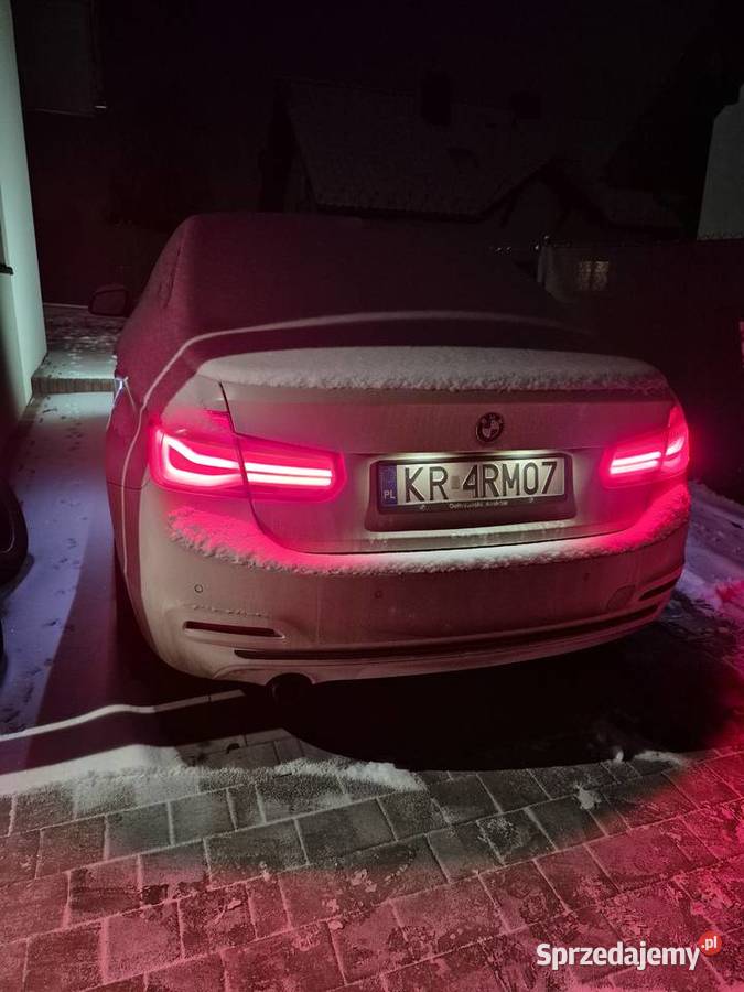 Bmw f30 sportline 318i 15 turbo seria 3 salon 136KM Myślenice sprzedam