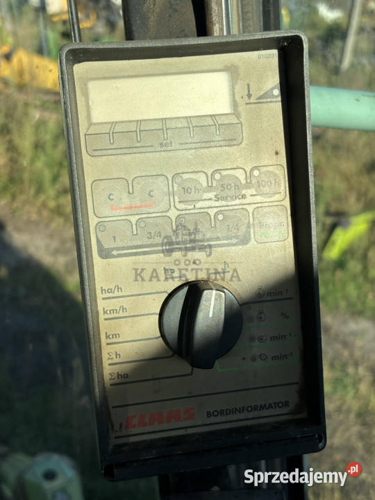 Claas Jaguar 820 840 860 Bordinformator wielkopolskie Jastrzębniki
