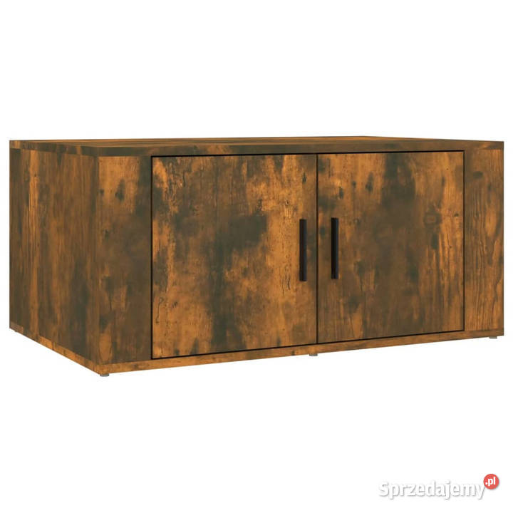Stolik kawowy przydymiony dąb 80x50x36 WM816517 Warszawa