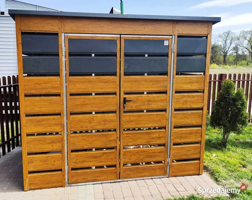 GRAFIT Mały GARAŻ BLASZANY Domek SCHOWEK Altana mazowieckie sprzedam