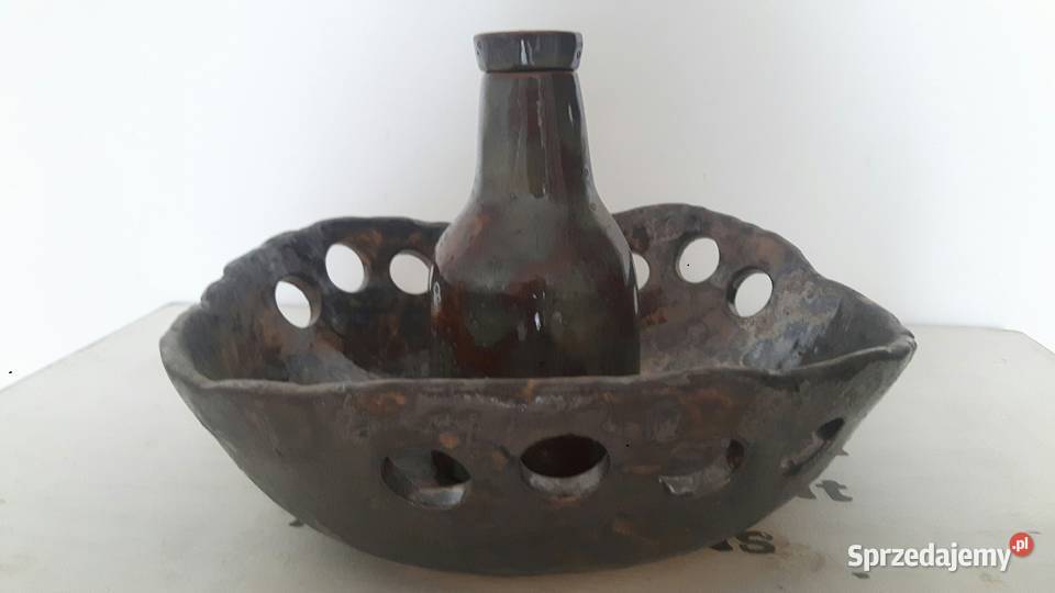 Zestaw naczyń ceramicznych ręcznie wykonanych Otwock