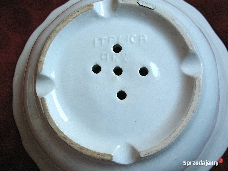 Miska z ociekaczem Salaterka 21 x 7 ITALICA ARS mazowieckie Siedlce