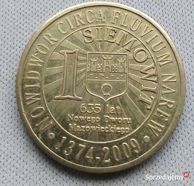 70 ROCZNICA OBRONY TWIERDZY MODLIN19392009 r Numizmatyka Antyki, Sztuka, Kolekcje Legionowo