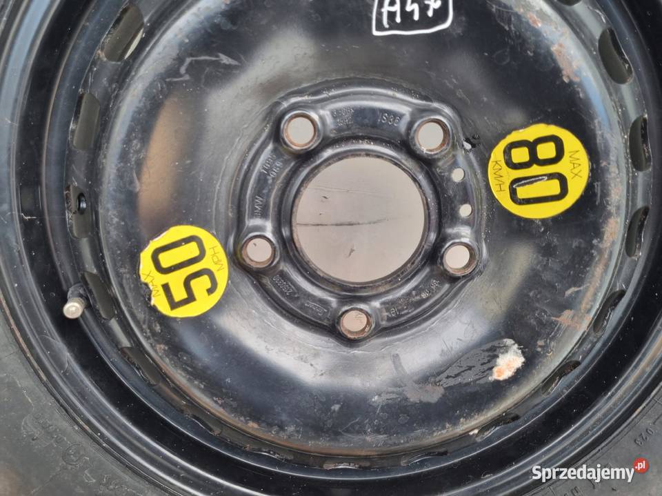 KOŁO DOJAZDOWE BMW E46 dojazdówka 12590 R15 Chełm