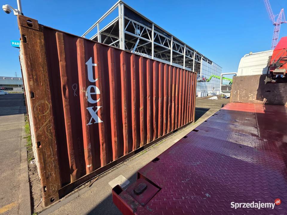 Kontener morski 20 DV 6 metrowy POLKONT Pewny Elbląg