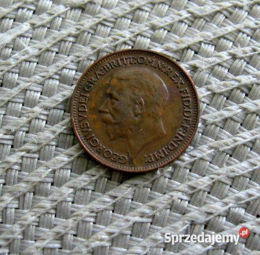 Wielka Brytania 1 Farthing 1928r Kalisz