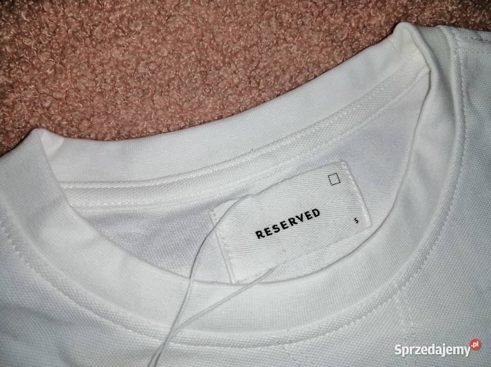 Reserved Strukturalna Koszulka bluzka tshirt Leszno sprzedam