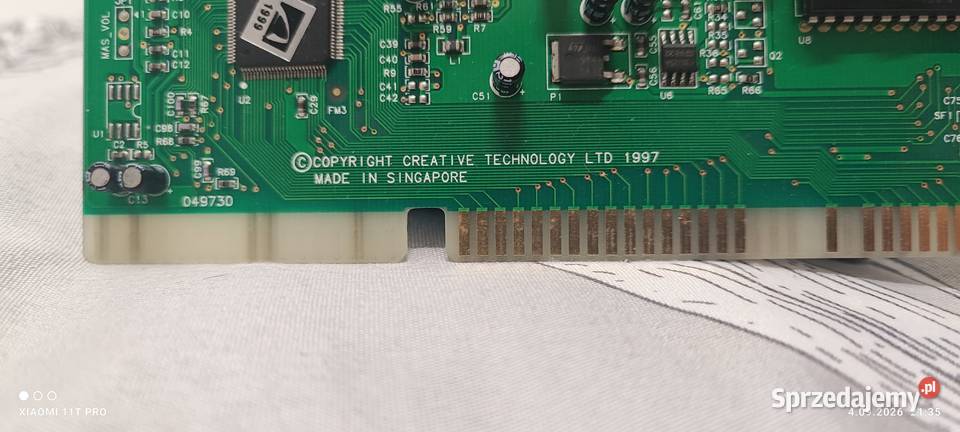 Karta dźwiękowa Sound Blaster Vibra16XV CT4170 Creative Chełmża