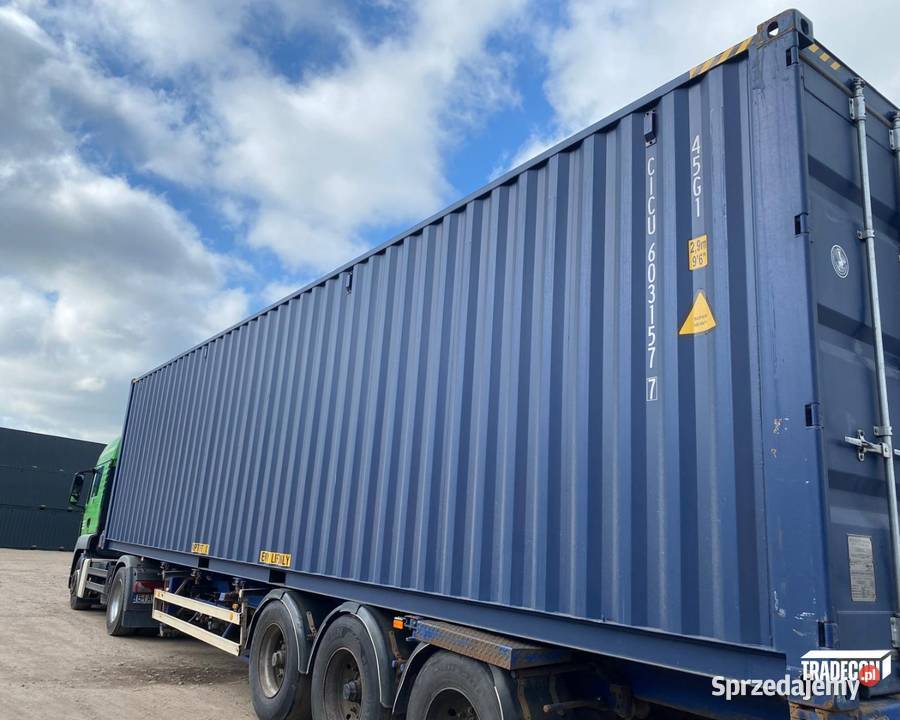 Kontener Morski 40HC YOM2024 RAL5013 sprzedam