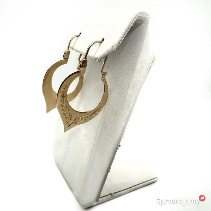 Złote Kolczyki pr 585 252g złoto Elbląg