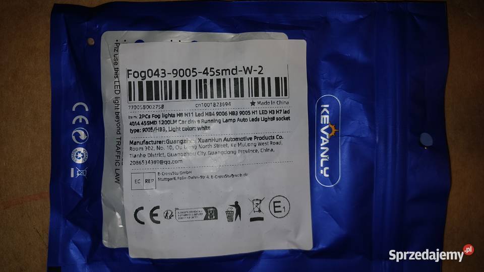 Żarówka samochodowa LED 10 000 lumenów HB3 HB4 Warszawa