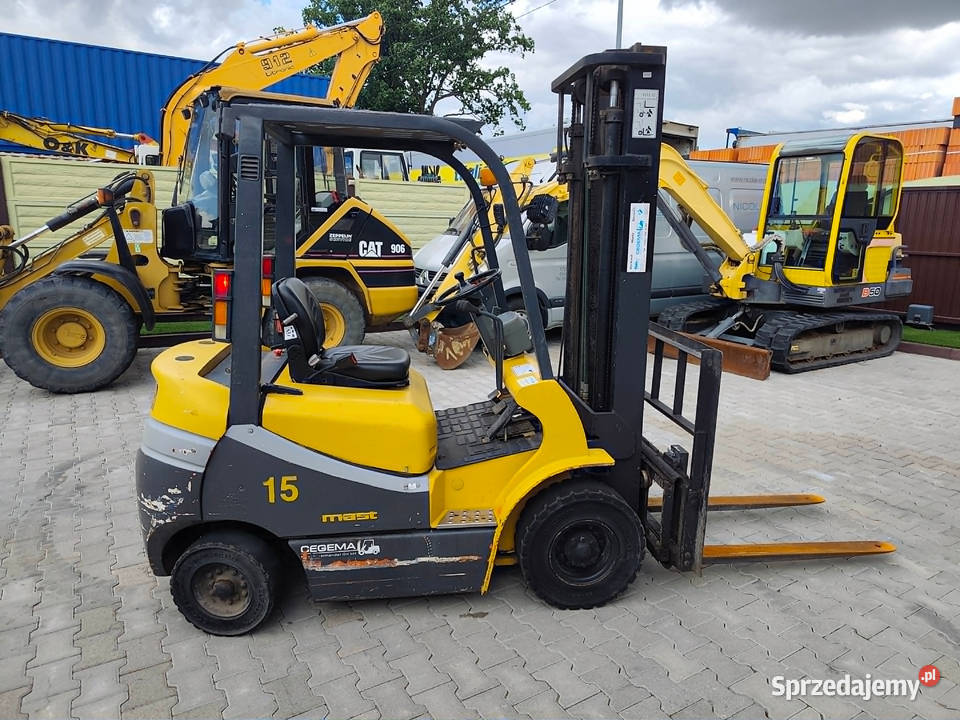 Wózek widłowy Diesel Mast Explorer FD15T 2009r Strzyżew sprzedam