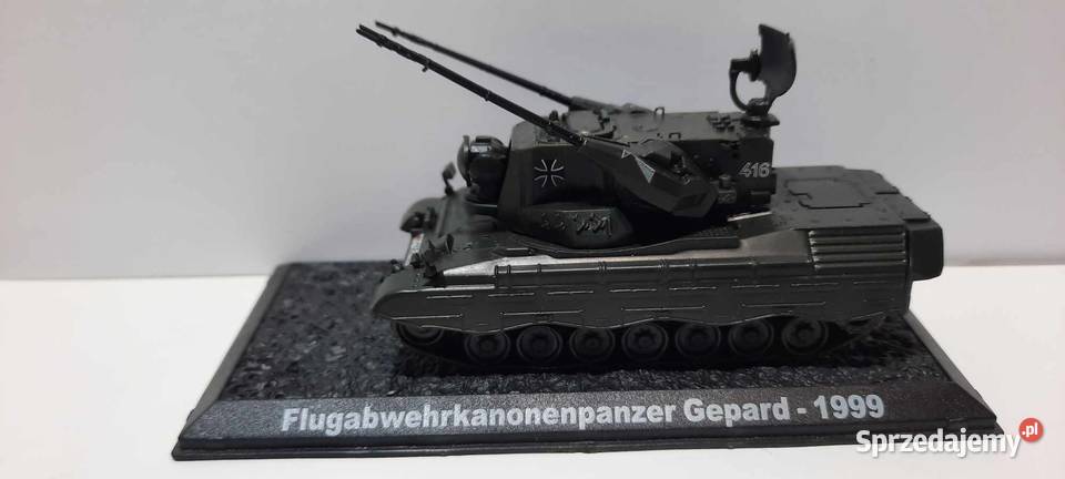 model Flugabwehrkanonenpanzet Gepard1999 1x72 Warszawa