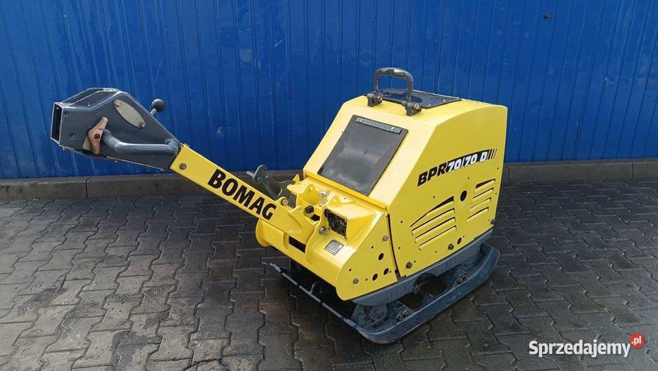 Zagęszczarka BOMAG BPR 7070 D 13r Wacker 6055 Sułów
