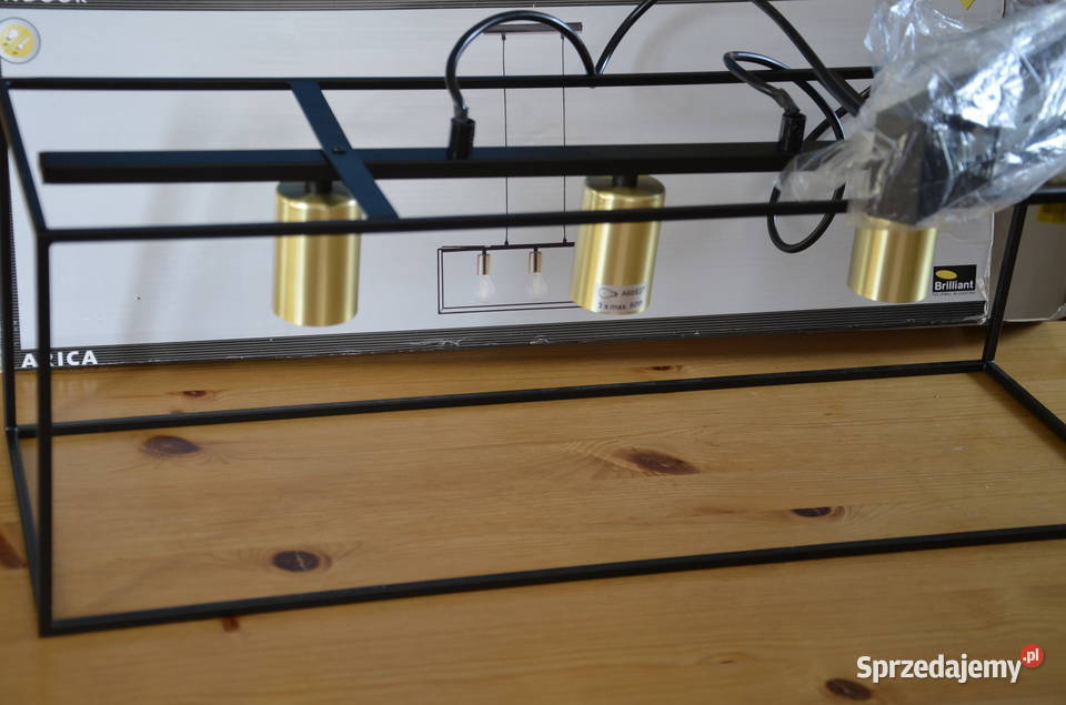 nowoczesna lampa wisząca żyrandol loft metal Zamość