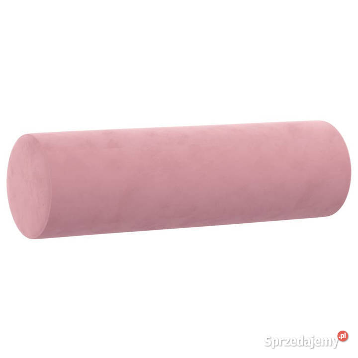 3osobowa sofa z poduszkami różowa 180 aksamit Meble Warszawa