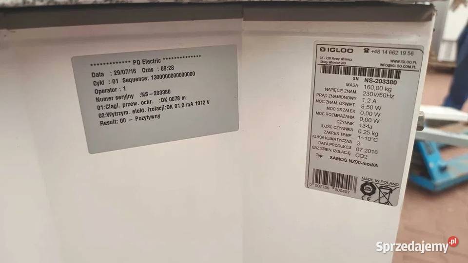 NOWY narożnik kwadratowy IGLOO SAMOS NZ90modA