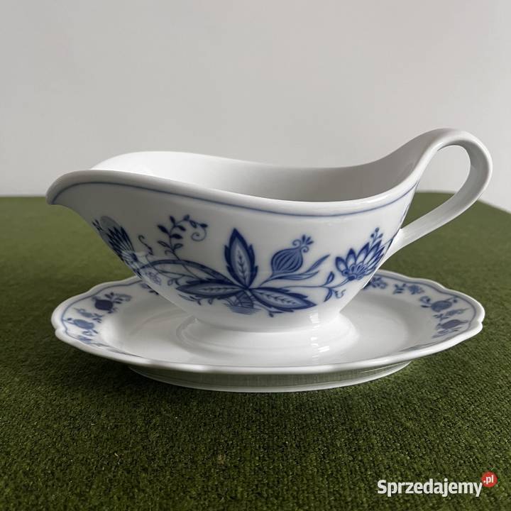 Wzór cebulowy Echt Cobalt sygn Tirschenreuth Nowy Sącz