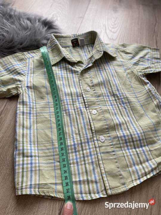 Koszula chłopięca 100 bawełna w kratkę 92 98 Kielce sprzedam