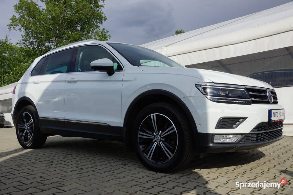 Volkswagen Tiguan 20 TDI CR 190 4x4 Virtual hak małopolskie Nowy Sącz