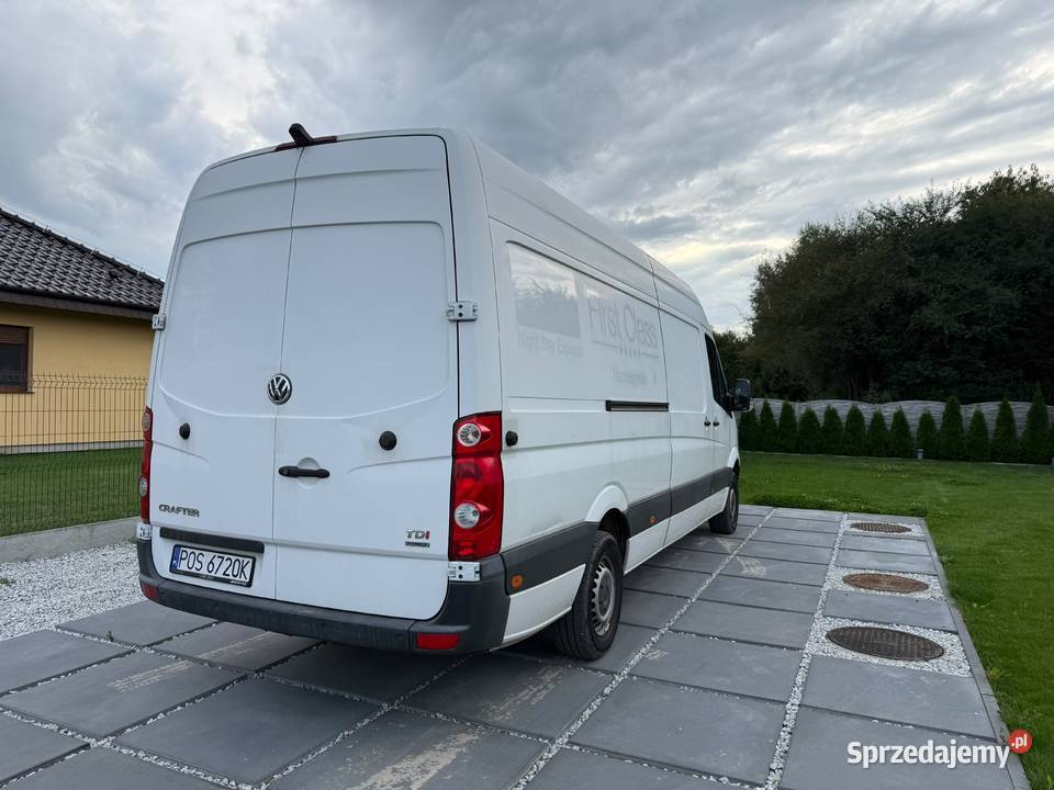 Volkswagen Crafter 20 TDI 140 MAXI 2016 r wielkopolskie Ostrów Wielkopolski