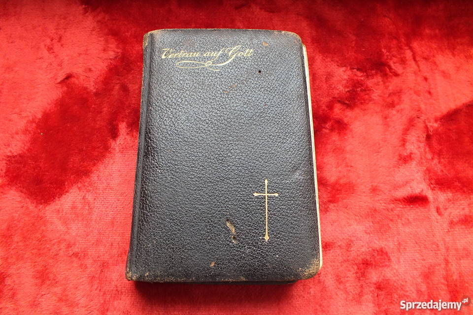 Oryginalny stary modlitewnik z 1920 roku Żary