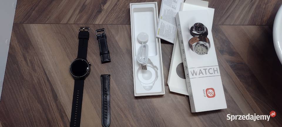 Smartwatch GT4 PRO GPS NFC 2 paski kompas Nowy