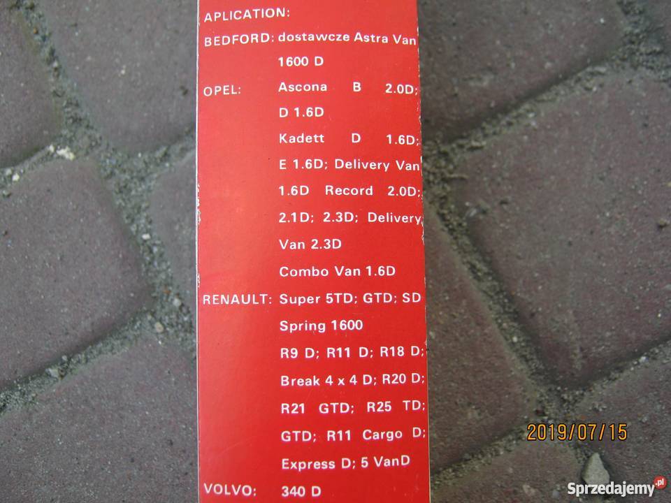 Renault 2125 Volvo 340 filtr powietrza osobowe Rzeszów