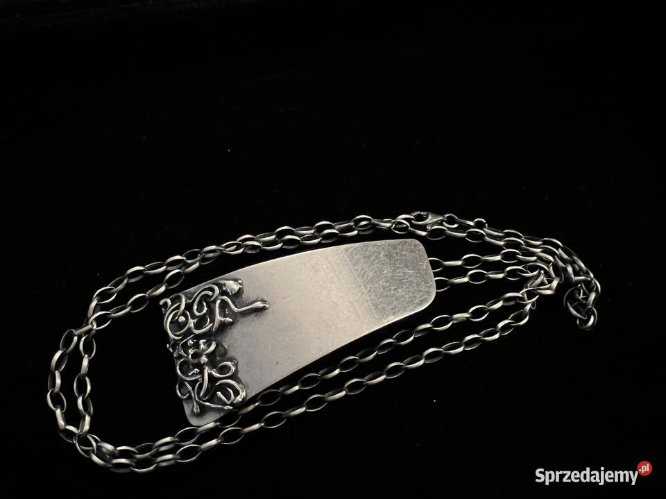 Srebrny autorski wisior z łańcuchem srebro 92t Warszawa sprzedam