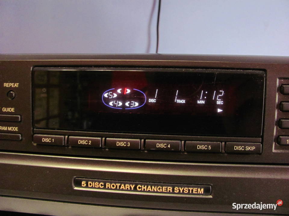 Odtwarzacz CD Technics SLPD6 zmieniarka na 5 łódzkie Łódź