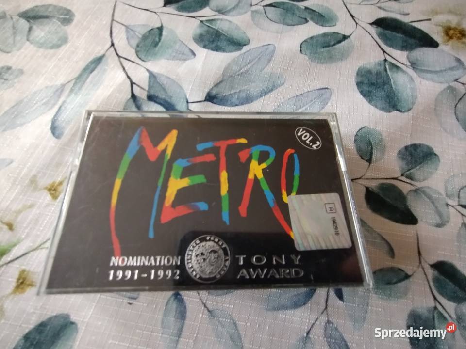 PRL kaseta magnetofonowa Metro cz2 Łódź