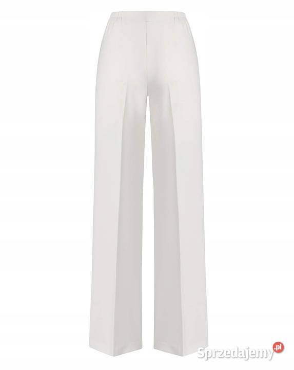 44 Spodnie damskie kremowe Joanna Hope z Gaszowice