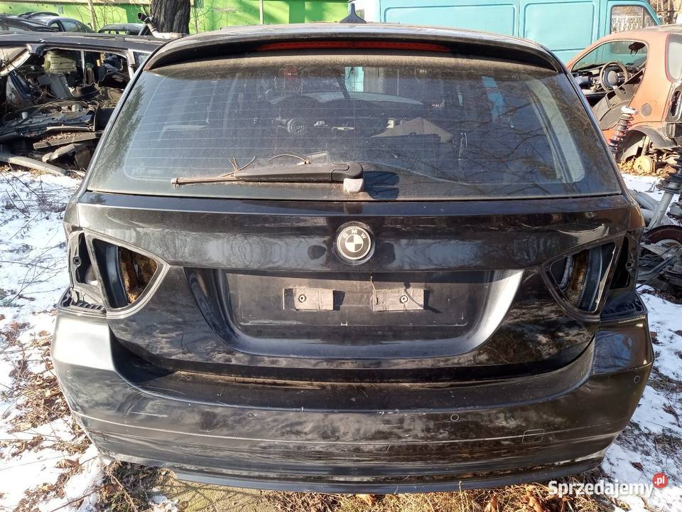 BMW E91 Klapa tył przed liftem Black sapphire