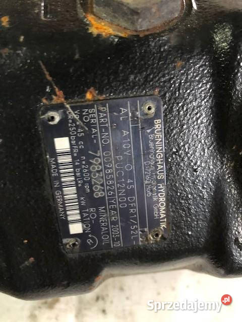 Matbro tr 250 Pompa Hydrauliki Rexroth wielkopolskie Jastrzębniki sprzedam