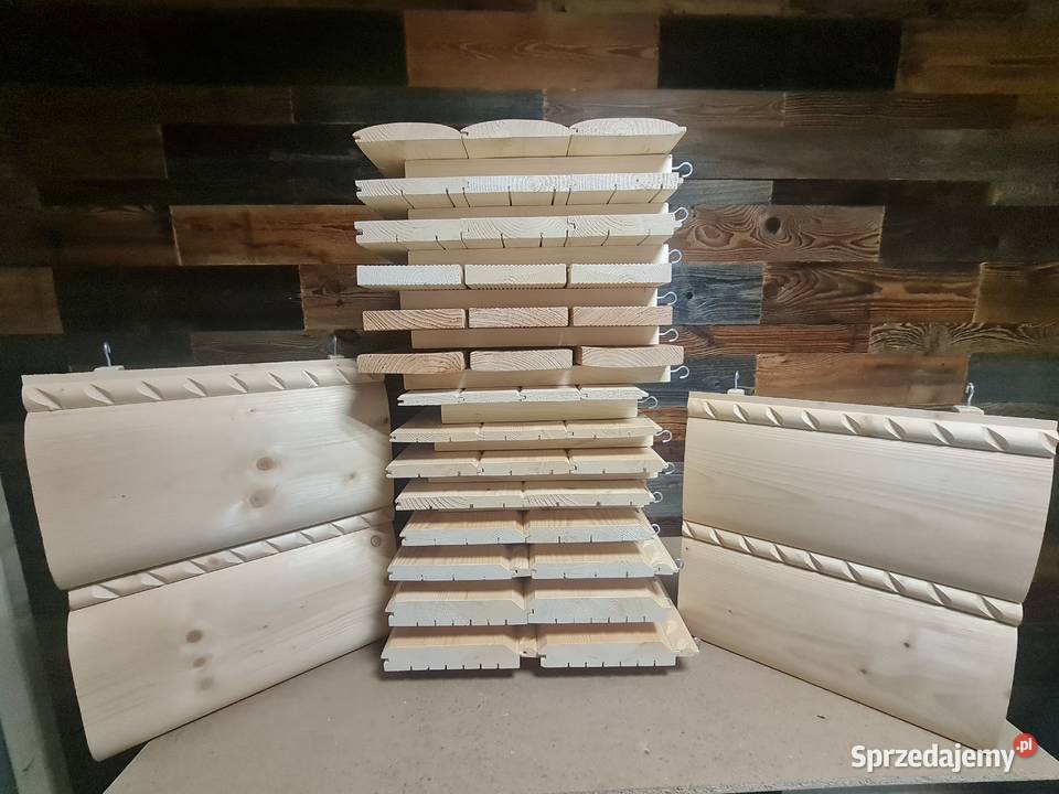DESKA ELEWACYJNA PÓŁBAL 140X20 świerk producenta