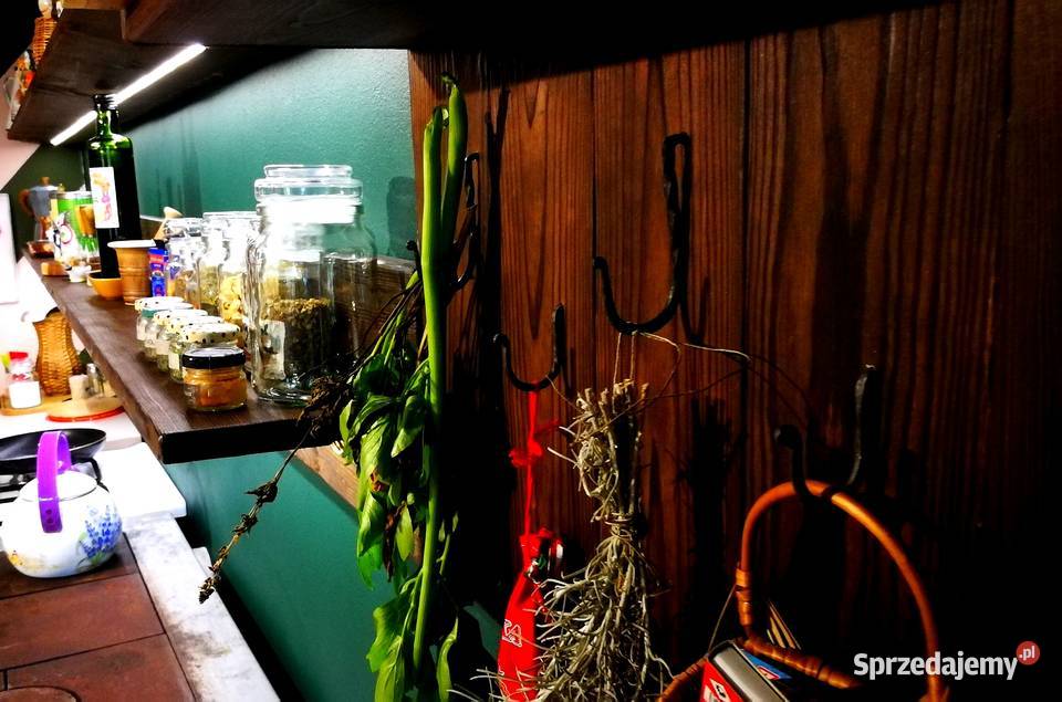 Regał drewniany rustykalny półka drewniana loft Radków