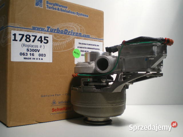 Nowa turbosprężarka SCHWITZER 177291 177381 Siedlce