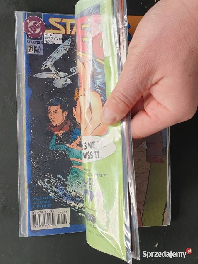 Star Trek A Wolf In Cheap Clothing 4 komiksy DC Gdynia sprzedam
