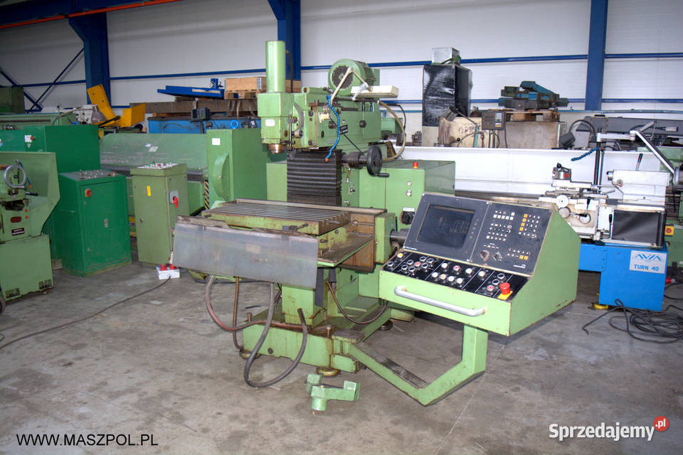 Frezarka CNC AVIA F 40 NA2 wyprodukowana została Głowno sprzedam