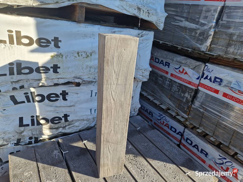 Palisada Madera Efekt Drewna kolor Grigio mazowieckie Wielogóra