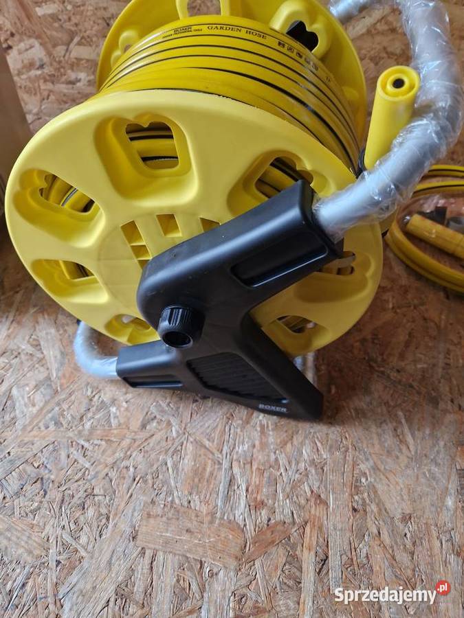 Wąż ogrodowy z wózkiem 12 34 35m BX3246 Głogowa